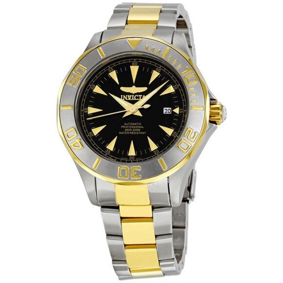 NWT Authentic Invicta Ocean Ghost III Black Dial Two-tone Men's Watch - Picture 1 of 4